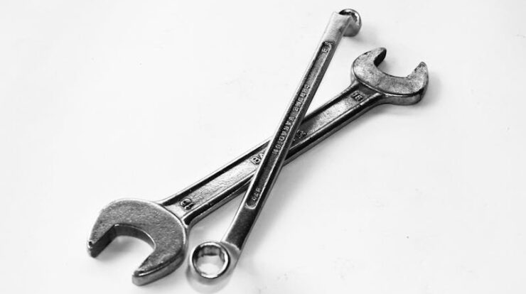 Stainless Steel Close Wrench on Spanner